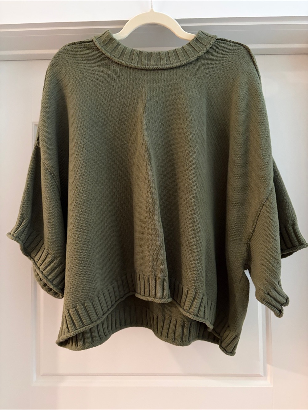 Anthropologie Goldie Cotton Crew-Neck Sweater | NWOT